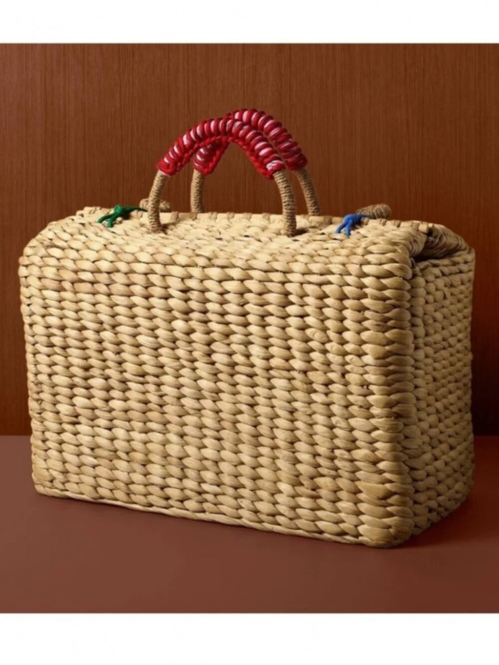 Rosie Assoulin x Target Woven Weekender Tote Handbag in Natural! NWT!